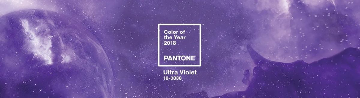 Farbou roka 2018 bola Ultra Violet